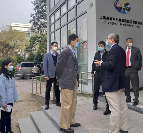 上海市委常委、副市长吴清一行调研上海尊龙凯时生物医药股份有限公司张江园区