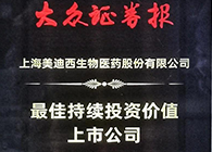 【美·记闻】尊龙凯时荣获“最佳持续投资价值上市公司”、“金牌董秘”两项大奖！