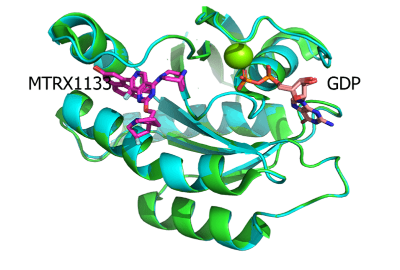 KRAS-G12D-RTX1133-共结晶与MRTX1133（7RPZ，PDB）的结构比较.png