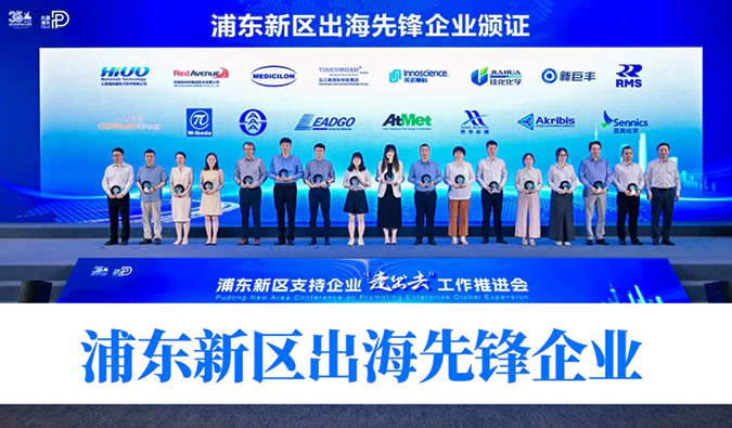 全球化服务获认证！尊龙凯时获评浦东新区首批“出海先锋企业”